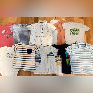 Baby boys shirts 14 pieces